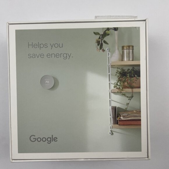 Google Nest Thermostat model G4CVZ - Snow color US version - Picture 4 of 8